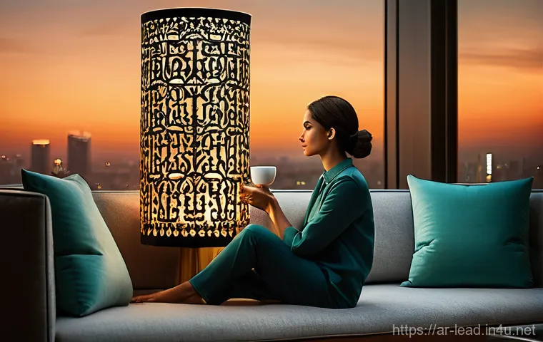 직무 스트레스 관리 - **Prompt 1: Serene Evening Reflection**
A young professional, either male or female, dressed in ...